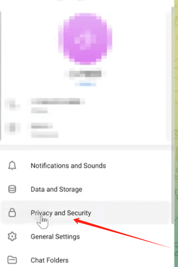 Telegram隐私设置